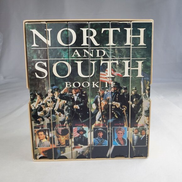 North and South Book II - VHS Tape 1995 - Patrick Swayze Episode 1-6 - Picture 2 of 16